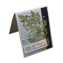 2022 New Hollow Flower Metal Cutting Dies Stencil Scrapbooking DIY Album Stamp Paper Card 2024 - buy cheap