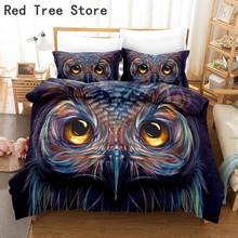 Animal Design Eagle Lion Deer Print Bedding Set Kids Children Boy Duvet Cover Gift Room Decor Twin Full Single Size 140*210 Size 2024 - buy cheap