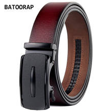 BATOORAP Luxury Brand Designer Belts Men Fashion Trouser Waist Strap Durable Automatic Buckle Genuine Leather Red Belt BA-FGZ019 2024 - buy cheap