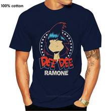 Dee Ramone-Camiseta ajustada para hombre, camisa con estampado personalizado, negra 2024 - compra barato