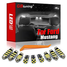 GBtuning Canbus LED Interior Light Kit 8PCS For Ford Mustang 2019 2020 2021 Car Indoor Map Trunk Ceiling Dome Lamp Accessories 2024 - buy cheap