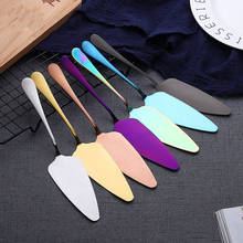 Rainbow Wedding Cake Transfer Stainless Steel Cake Server Spatula Butter Cheese Cutter Pie Pizza Shovel Kitchen Baking Tool 1pcs 2024 - buy cheap