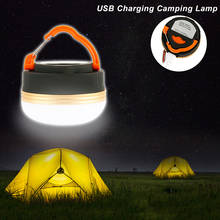 Супер Яркий Мини Портативный кемпинговый фонарь 3W светодиодный фонарь для кемпинга USB Перезаряжаемый фонарь для палаток для походов на открытом воздухе подвесной ночник 2024 - купить недорого