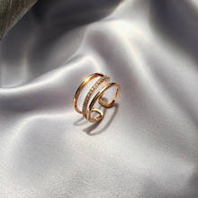 Женское регулируемое кольцо на указательный палец, открытое винтажное ювелирное изделие из стерлингового серебра 2020 пробы, 925 2024 - купить недорого