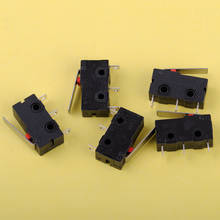 5pcs Black Plastic Hinge Lever Micro Limit Switch AC 125V 5A KW4-3Z-3 For Mill CNC 2024 - buy cheap