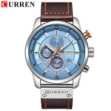 CURREN Men's Luxury Top-Brand Military Sport Watches Men Quartz Clock Leather Waterproof Date Male Wristwatch Reloj Hombre 2020 2024 - buy cheap