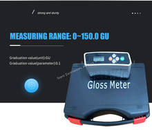 WGG-60 0~150.0 GU Gloss Meter Digital Glossmeter Paint Ink Metal Photometer Tile Stone Bamboo Paper Plastic WGG60 Gloss meter 2024 - buy cheap