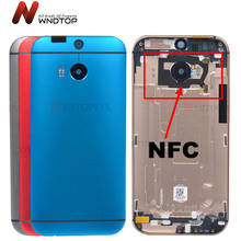 Cubierta trasera de batería para HTC One M8, carcasa con botón de encendido de volumen, reemplazo de lente de cámara para HTC M8, 831C 2024 - compra barato