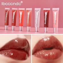 Lápiz labial de gelatina de cristal 3D, brillo de labios Sexy, Copa antiadherente hidratante, maquillaje antidecoloración, 7 colores, TSLM1 2024 - compra barato