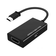 Cable adaptador Micro USB a HD macho a hembra, 1080P, HD, HDMI, compatible con Cable de Audio y vídeo, convertidor MHL para TV, PC y portátil 2024 - compra barato