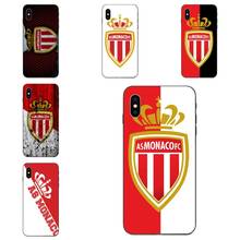 Para Galaxy A3 A5 A6 A6s A7 A8 A9 A10 A20E A30 A40 A50 A60 A70 A80 A90 Plus 2018 Soft Shell Móvel Para As Monaco Fc 2024 - compre barato