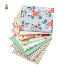 Shuanshuo 40pcs/lot  Floral Patchwork Fabric Tissue Cloth Of Handmade DIY Quilting Sewing Baby&Children Sheets Dress 40*50cm 2024 - buy cheap