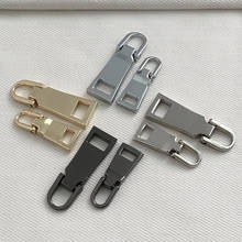 1PC Detachable 3# 5# Metal Zipper Sliders Pullers Zip Repair Kits Zippers Pull For Garment Bags DIY Sewing Crafts 2024 - buy cheap