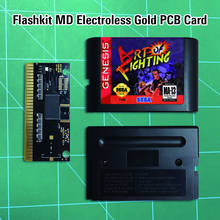 Art of Fighting - Flashkit MD Electroless Gold PCB Card 16 bit MD Games Cartridge For MegaDrive Genesis console 2024 - buy cheap