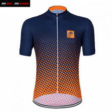 2020 cycling jersey orange men tops Dark blue pro tour mtb road bike wear clothing Quick Dry Anti-sweat 100% Polyester maillot 2024 - buy cheap