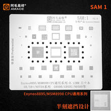 Трафарет Amaoe BGA для SAMSUNG S8 S8 + Note8 G9500 G955U N9500 MSM8998 Exynos 8895 CPU RAM WIFI Chip Tin Plant Net 2024 - купить недорого