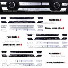 Botones cromados de ABS para aire acondicionado, decoración de lentejuelas para BMW F10, F11, F06, F01, E70, E71, F25, F26, X5, X6, 3/5/6/7 series 2024 - compra barato