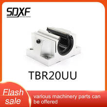 1PCS TBR linear sliding unit standard opening slider TBR20/TBR20 with copper sleeve 2024 - buy cheap