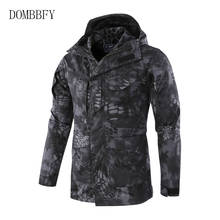 Men's Military Tactical US Army M65 Jacket Men Waterproof Windproof Warm Coat Camouflage Hooded Camo Jackets Trench Pilot Coats 2024 - buy cheap