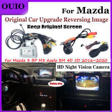 HD rear parking camera interface For Mazda 3 BP M3 Axela BM 4D 5D 2016 ~ 2020 Original screen Upgrade reversing camera Decoder 2024 - buy cheap
