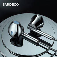 EARDECO 8 Cores Wired Headphones Earphones Bass In-ear Headphone with Mic Earphone Earbuds Mobile Phone Headset Dynamic Stereo 2024 - buy cheap