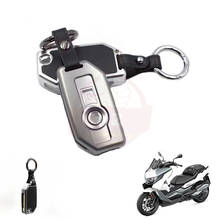 Чехол для ключей для BMW C400GT C400X R1250GS из алюминиевого сплава для мотоцикла с дистанционным управлением 2024 - купить недорого
