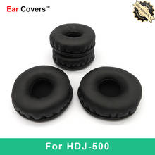 Ear Pads For Pioneer HDJ500 HDJ-500 Headphone Earpads Replacement Headset Ear Pad PU Leather Sponge Foam 2024 - buy cheap