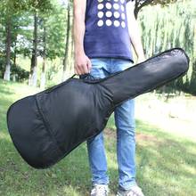 Estojo de bolsa de guitarra de pano oxford com alça de ombro ajustável com bolso, peças e acessórios 2024 - compre barato