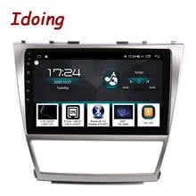 Idoing 10.2"Car Androidd Radio Multimedia Player For Toyota Camry 2006-2011 4G+64G Octa Core 2.5D QLED GPS Navigation no 2 din 2024 - buy cheap