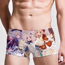 2021 new Genshin Impact KLEE VENTI Paimon anime fat two-dimensional underwear game peripheral shorts boxer shorts 2024 - buy cheap