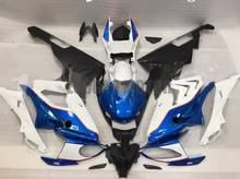 Kit de carenagem para motos blk branco e azul, peça de injeção personalizada para bmw s1000rr 2015 e 2016, carroceria s 1000rr 15 e 16 2024 - compre barato