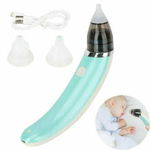 Electric Baby Nasal Aspirator USB-Rechargeable Nose Cleaner Sniffling Equipment Hygienic Nose Snot Cleaner with 2 Silicone Tip 2024 - buy cheap