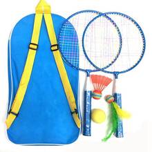 Crianças raquetes de badminton com saco bola crianças treinamento ao ar livre durável ocasional raquete de badminton escola esporte equipamentos 2024 - compre barato