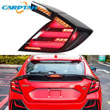 Car Styling Tail Lights Taillight For Honda Civic Type R 10th Hatchback 2016 2017 DRL+ Dynamic Turn Signal + Reverse + Brake LED 2024 - buy cheap