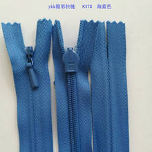 20pcs/lot 10" Ykk Invisible Zippers for Sewing Blue for Dress Skirt Pants Bag Tailoring Accessories 2024 - buy cheap