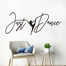Just Dance Wall Decals Teenage Room Home Decor Vinyl Living Room Interior Design Pattern Wall Stickers House Decoration Z107 2024 - buy cheap