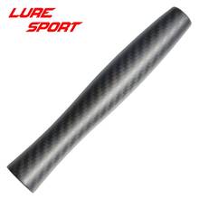 LureSport 2pcs woven carbon 17cm fly rod Grip 3K carbon  handle Rod Building component Rod Repair DIY blank 2024 - buy cheap