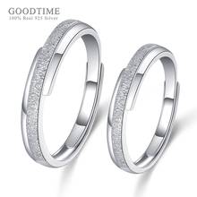 Anillo de moda anillo de amante de anillos de plata esterlina 925 puro de la joyería de plata 925 de la boda parejas de aniversario anillos para el Día de San Valentín 2024 - compra barato