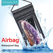 KUULAA IPX8 Waterproof Pouch Bag Case For Mobile Phone Universal Underwater Swimming Diving Phone Bag for Xiaomi iPhone Samsung 2024 - buy cheap