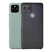 Funda de teléfono de fibra de aramida para Google Pixel 5, funda protectora ultrafina, carcasa trasera 2024 - compra barato