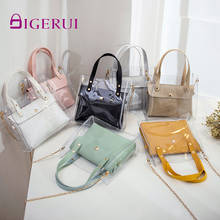 DIGERUI Transparent PVC Bags for Women 2020 Mini Shoulder Bag Female Small Leather Handbags Crossbody Phone Pouch Bolsa Feminina 2024 - buy cheap