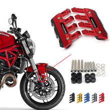 Para-lama lateral para moto ducati monster m400, m600, m620, m750, 796, 696, 620, acessórios cnc para moto 2024 - compre barato