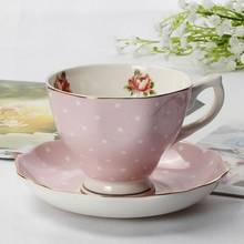 Nordic Style Bone China Coffee Cup Saucer Spoon Set 200ml British Cafe Porcelain Tea Cup Advanced Ceramic Teacup 2024 - buy cheap