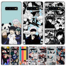 Jujitsu-funda de teléfono de animación Kaisen para Samsung Galaxy S21 Ultra S20 FE, S10E S10 Lite S9 Plus S8 S7 S6 J8 J6 J4, novedad 2024 - compra barato