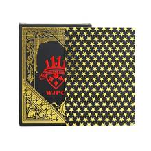 PVC Waterproof Poker Card Black Bronzing Plastic Playing Cards Party Board Game Magic Poker Collection Gift Dropshipping 2024 - buy cheap