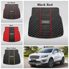 Custom Car Trunk Mats for Lincoln MKC MKX MKZ MKT MKS Continental Leather Car Accessories All Weather Cargo Liners Boot Pads 2024 - buy cheap