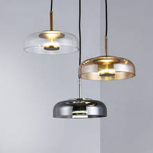 Nordic Pendant Lights Modern Led Glass Hanglamp For Dining Room Bedroom Loft Lamp Bar Decor Luminaire Suspension Light Fixtures 2024 - buy cheap