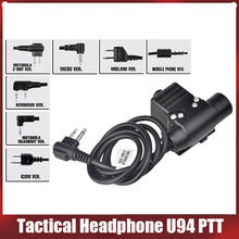 Z Tactical Headphone U94 PTT For Motolora Talkabout/ 2-way/Kenwood/ICOM/Yaesu/Midland BaoFeng UV-82 Radio Headset z113 2024 - buy cheap