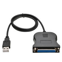 USB To Parallel Printer Cable Adapter 25 Pin Parallel Port To USB 2.0 Printer Converter Cable IEEE 1284 for Computer PC 2024 - buy cheap