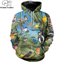 Plstar bolsa estilo pássaro e papagaio, nova moda casual 3d com capuz, moletom, jaqueta, masculina, feminina, macaw, 4 2024 - compre barato